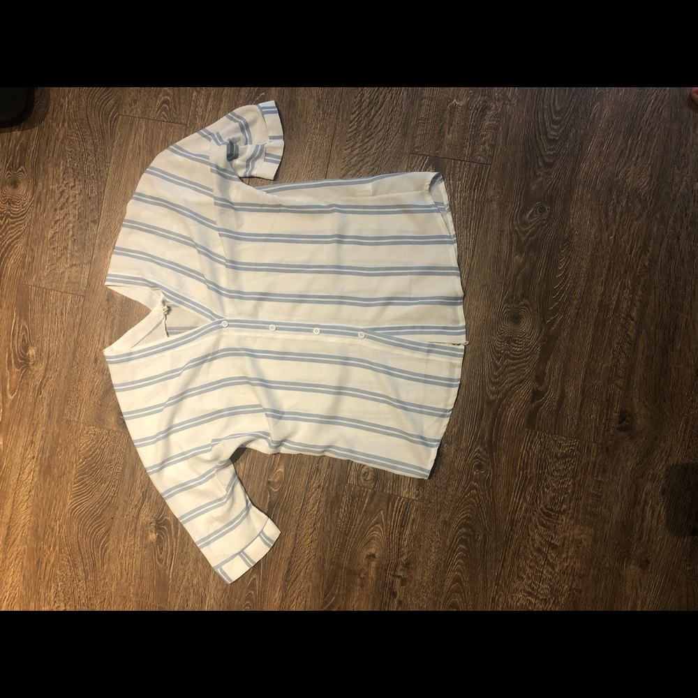 Large Shein button down top